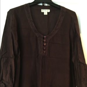 Brown Coldwater Creek top